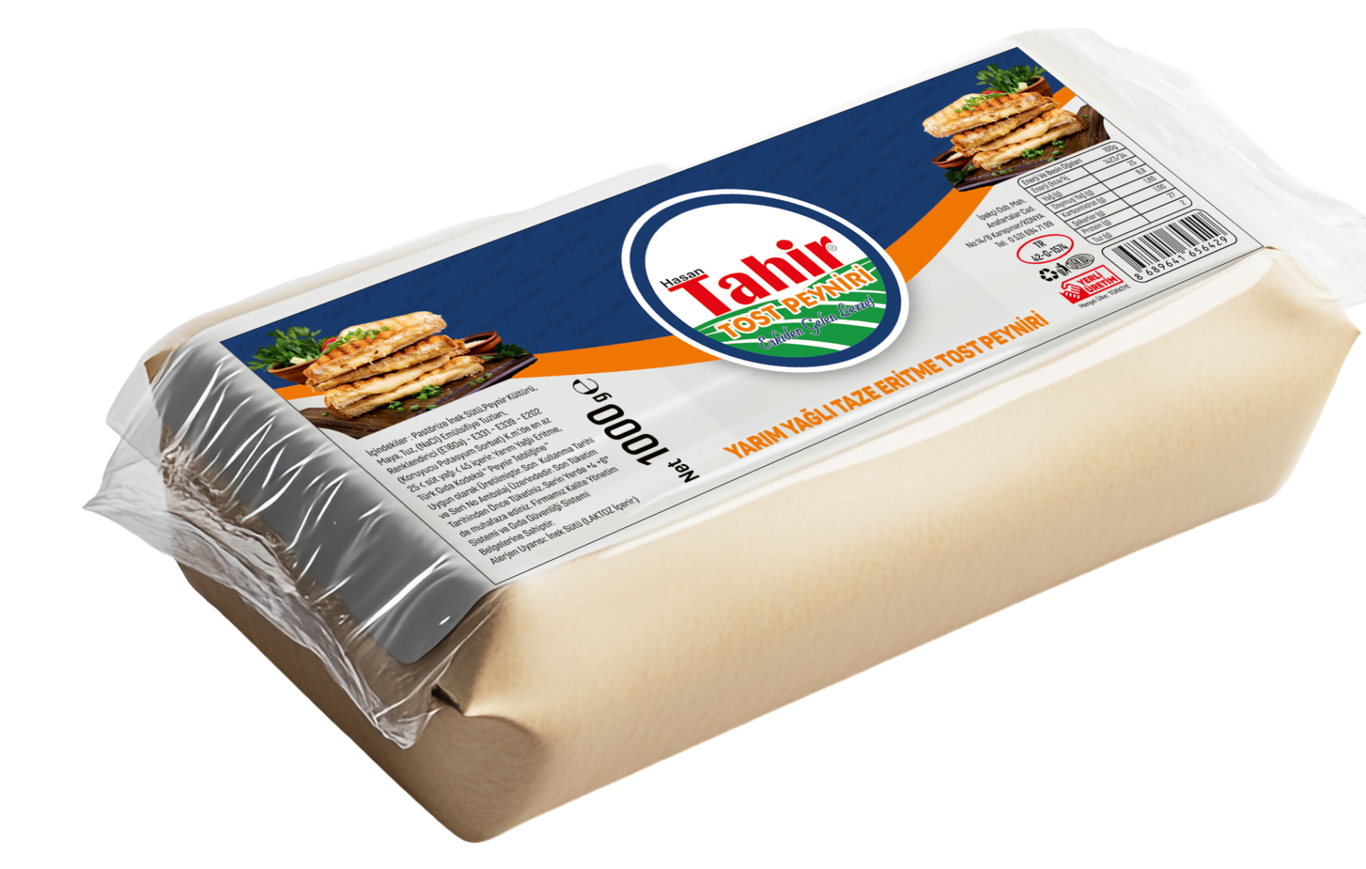 Tost Peyniri 1 Kg